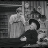 Inga Swenson and Fritz Weaver in the stage production Baker Street