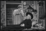 Inga Swenson and Fritz Weaver in the stage production Baker Street