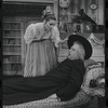 Inga Swenson and Fritz Weaver in the stage production Baker Street