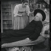 Inga Swenson and Fritz Weaver in the stage production Baker Street