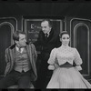 Fritz Weaver, Martin Gabel and Inga Swenson in the stage production Baker Street