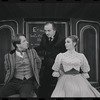 Fritz Weaver, Martin Gabel and Inga Swenson in the stage production Baker Street