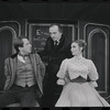 Fritz Weaver, Martin Gabel and Inga Swenson in the stage production Baker Street