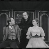 Fritz Weaver, Martin Gabel and Inga Swenson in the stage production Baker Street