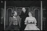 Fritz Weaver, Martin Gabel and Inga Swenson in the stage production Baker Street