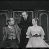 Fritz Weaver, Martin Gabel and Inga Swenson in the stage production Baker Street