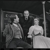 Fritz Weaver, Martin Gabel and Inga Swenson in the stage production Baker Street