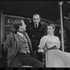 Fritz Weaver, Martin Gabel and Inga Swenson in the stage production Baker Street