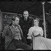 Fritz Weaver, Martin Gabel and Inga Swenson in the stage production Baker Street