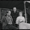 Fritz Weaver, Martin Gabel and Inga Swenson in the stage production Baker Street