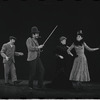 Peter Sallis [left], Fritz Weaver [second from left], Inga Swenson [right] and unidentified [second from right] in the stage production Baker Street