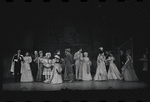 Ensemble in the stage production Baker Street
