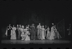 Ensemble in the stage production Baker Street