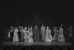 Ensemble in the stage production Baker Street