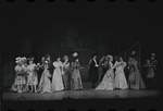 Ensemble in the stage production Baker Street