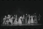 Ensemble in the stage production Baker Street