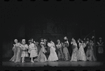Ensemble in the stage production Baker Street