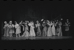 Ensemble in the stage production Baker Street