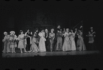 Ensemble in the stage production Baker Street