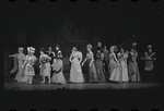 Ensemble in the stage production Baker Street