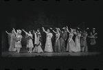 Ensemble in the stage production Baker Street