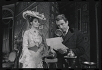 Inga Swenson and Fritz Weaver in the stage production Baker Street