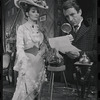 Inga Swenson and Fritz Weaver in the stage production Baker Street