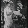 Inga Swenson and Fritz Weaver in the stage production Baker Street