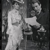 Inga Swenson and Fritz Weaver in the stage production Baker Street