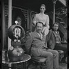 Peter Sallis, Inga Swenson and Fritz Weaver in the stage production Baker Street