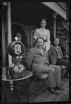 Peter Sallis, Inga Swenson and Fritz Weaver in the stage production Baker Street