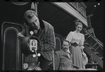 Fritz Weaver, Peter Sallis and Inga Swenson in the stage production Baker Street
