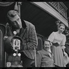 Fritz Weaver, Peter Sallis and Inga Swenson in the stage production Baker Street