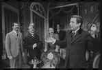 Patrick Horgan, Daniel Keyes, Peter Sallis and Fritz Weaver in the stage production Baker Street