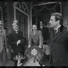 Patrick Horgan, Daniel Keyes, Peter Sallis and Fritz Weaver in the stage production Baker Street