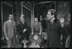 Patrick Horgan, Daniel Keyes, Peter Sallis and Fritz Weaver in the stage production Baker Street