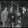 Patrick Horgan, Daniel Keyes, Peter Sallis and Fritz Weaver in the stage production Baker Street