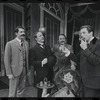 Patrick Horgan, Daniel Keyes, Peter Sallis and Fritz Weaver in the stage production Baker Street