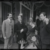 Patrick Horgan, Daniel Keyes, Peter Sallis and Fritz Weaver in the stage production Baker Street