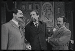 Patrick Horgan, Fritz Weaver and Peter Sallis in the stage production Baker Street