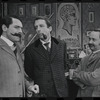 Patrick Horgan, Fritz Weaver and Peter Sallis in the stage production Baker Street