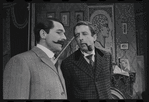 Patrick Horgan and Fritz Weaver in the stage production Baker Street