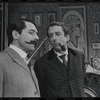 Patrick Horgan and Fritz Weaver in the stage production Baker Street