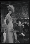 Inga Swenson and Fritz Weaver in the stage production Baker Street