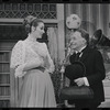 Inga Swenson and Martin Wolfson in the stage production Baker Street