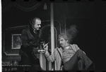 Martin Gabel and Fritz Weaver in the stage production Baker Street