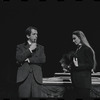 Fritz Weaver and Inga Swenson in the stage production Baker Street