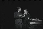 Fritz Weaver and Inga Swenson in the stage production Baker Street