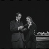 Fritz Weaver and Inga Swenson in the stage production Baker Street