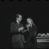 Fritz Weaver and Inga Swenson in the stage production Baker Street